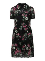 Abito in seta macrame