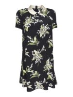 Abito stampa May Lily nero