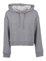 Felpa con rouches in tulle sul retro