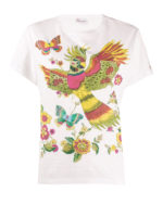 T-shirt Bird of Paradise in the Forest nera