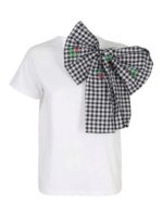 T-shirt con maxi fiocco