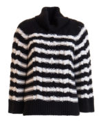 Pullover in cotone a righe