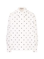 Camicia bianca maxi paillettes