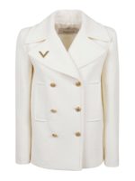 Caban doppiopetto in lana