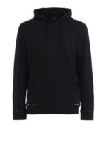 Felpa Rockstud con cappuccio