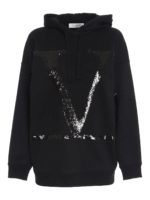 Felpa con ricamo Vlogo