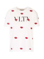 T-shirt patch Le Rouge bianca