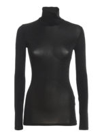 T-shirt a maniche lunghe in viscosa