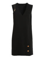 Abito in jersey crepe dettaglio bottoni