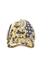 Cappellino da baseball con stampa barocca