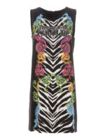 Abito con stampa Tiger Baroque