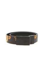 Cintura stampa Baroque nera