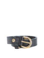 Cintura con fibbia dorata