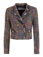 Blazer crop in tweed