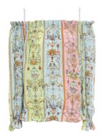 Blusa off-the-shoulder con motivo