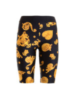 Pantaloni corti fantasia aderenti