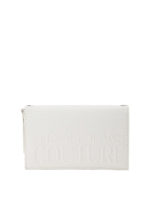 Pochette con logo in rilievo