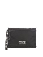 Pochette con manico logato