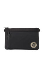 Pochette in tessuto con tasche a zip