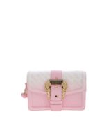 Borsa rosa con logo lettering