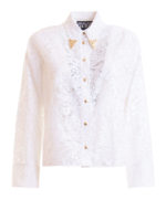 Camicia asimmetrica floreale