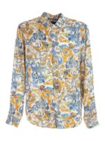 Camicia bianca stampa Versailles