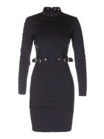 Vestitino nero in jersey di misto viscosa