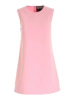 Abito rosa con bande logate