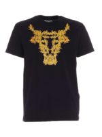 T-shirt nera con stampa Capodanno Lunare