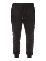 Joggers con lettering dorato