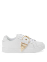 Sneakers con maxi fibbia barocca