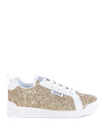 Sneakers in tessuto glitterato
