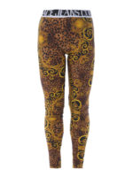 Leggings con stampa Leo Baroque