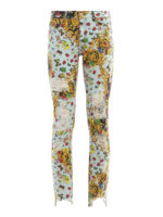 Jeans skinny con stampa Ladybug Baroque