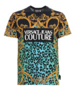 T-shirt con stampa Leo Baroque