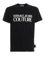 T-shirt con logo gommato