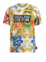 T-shirt con stampa Tropical Baroque