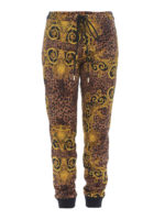 Joggers con stampa Leo baroque