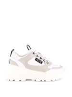 Sneaker ultraleggere in pelle e camoscio