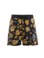 Bermuda con stampa gioielli