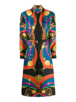 Abito chemisier stampa Barocco Rodeo