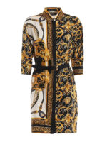 Abito con stampa Barocco Signature