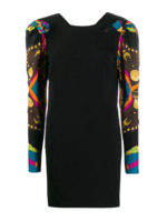 Abito con maniche stampa Barocco Rodeo