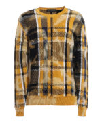 Pullover girocollo motivo tartan