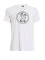 T-shirt con stampa Greca Medusa