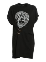 T-shirt lunga con logo