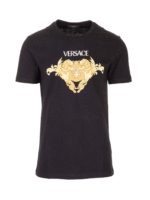 T-shirt Medusa Barocco nera
