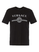 T-shirt con stampa logo Medusa