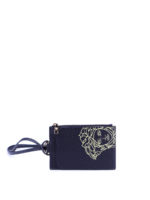 Portacarte in pelle stampa Testa di Medusa