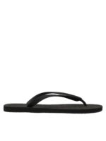 Infradito con logo nere